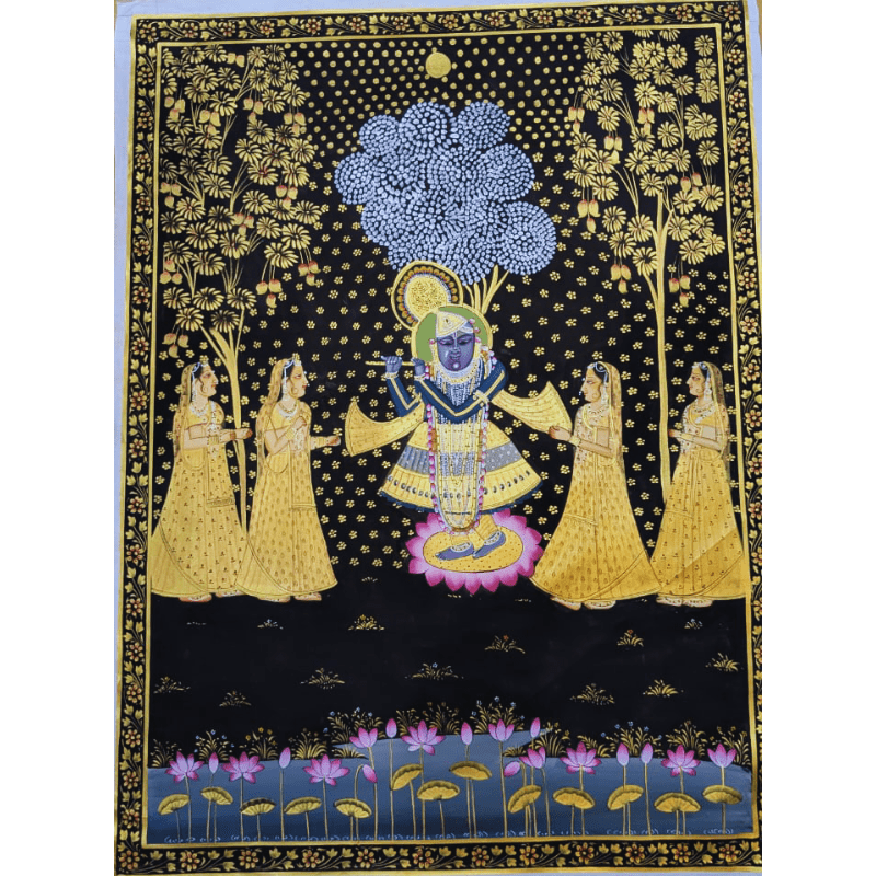 Pichwai Paintings: A Sacred Journey from Temple Sanctums to Living Room Walls